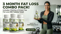 Green Tea "Fat Loss" 3-Month Journey Pack | 90-Day Herbal Supplement Supply (3 x 60 Tablets)